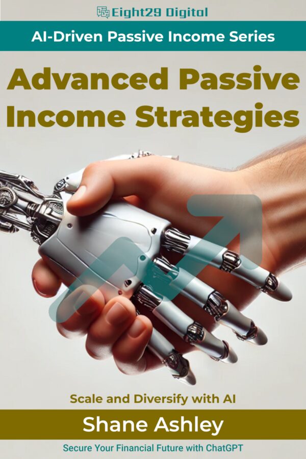 Cover of Advanced Passive Income Strategies guide.