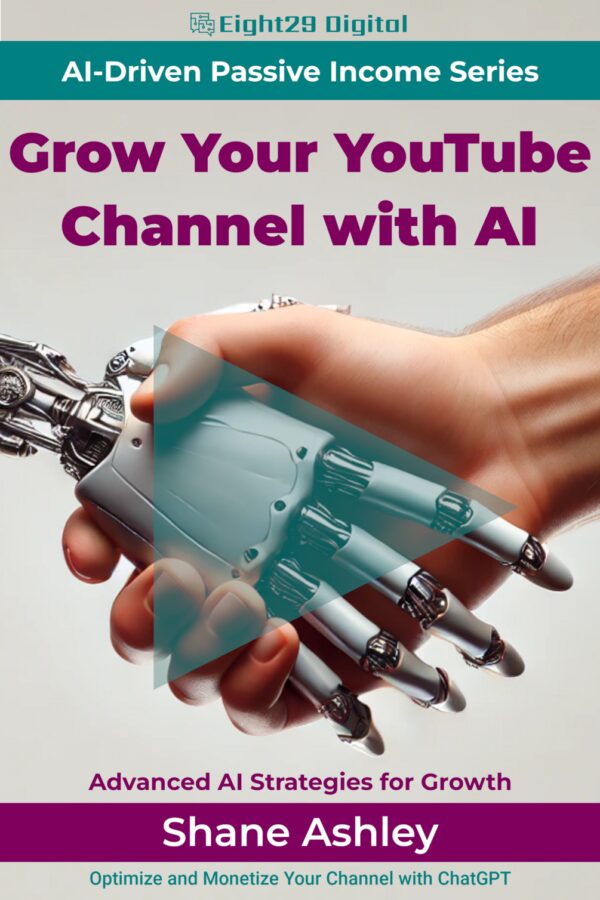 Cover of Grow Your YouTube Channel with AI guide.